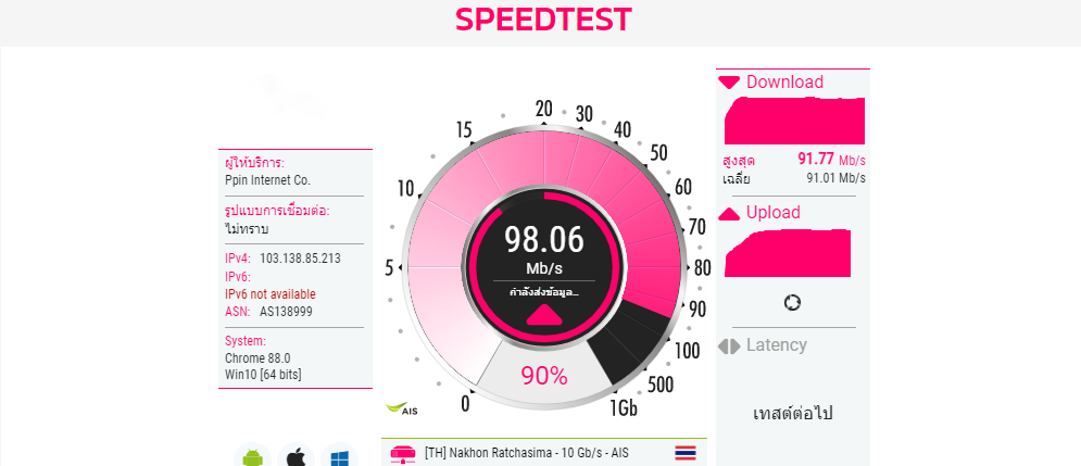 speedtest